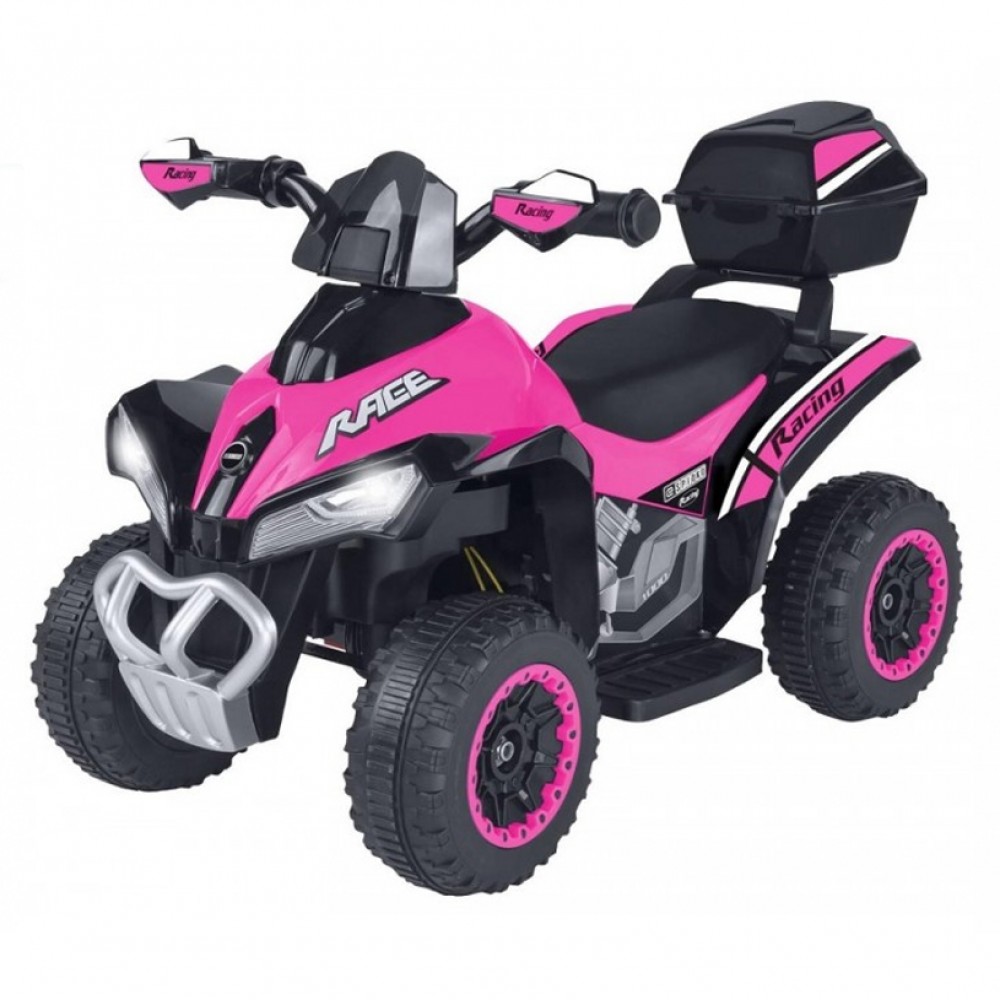 Ηλεκτροκίνητη Γουρούνα Globo Quad BT Li-Ion 8.4 V Pink