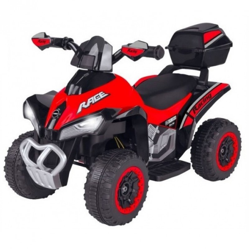 Ηλεκτροκίνητη Γουρούνα Globo Quad BT Li-Ion 8.4 V Red