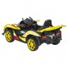 Ηλεκτροκίνητο Αυτοκίνητο Globo Sport BT Li-ion 4.5 AH Yellow