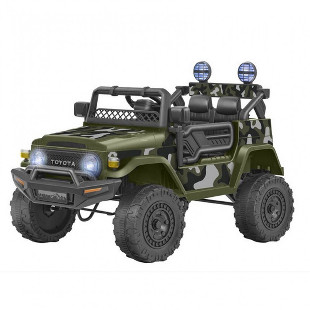 Ηλεκτροκίνητο Αυτοκίνητο Globo Toyota FJ 4x4 BT Li-ion 12V Green