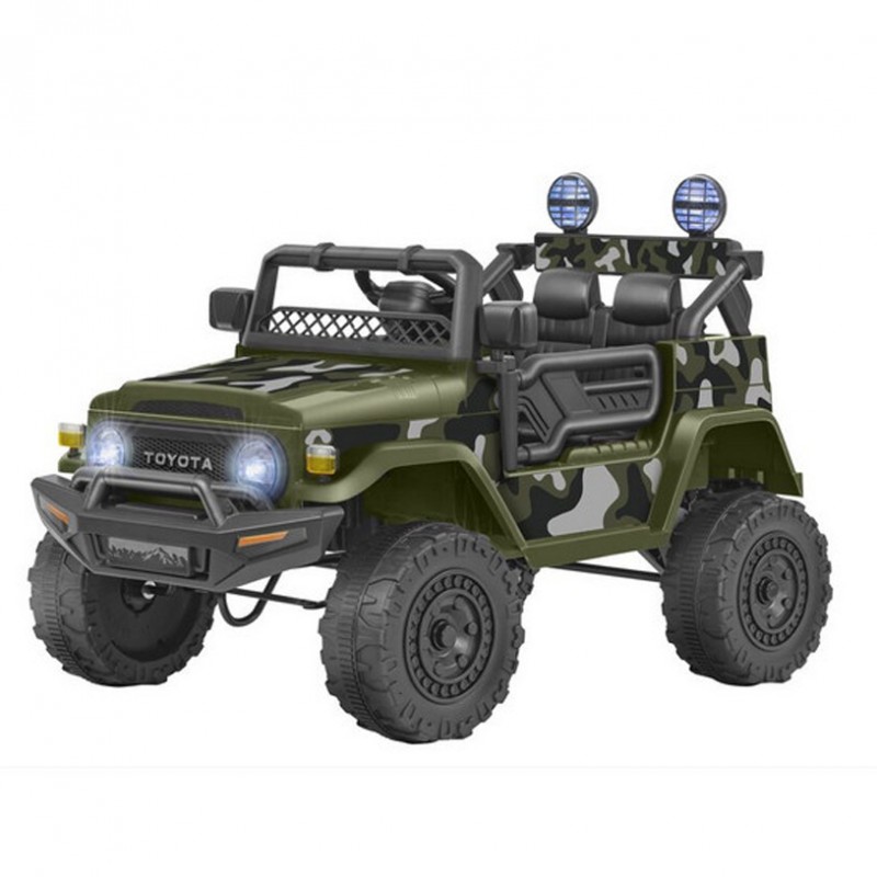 Ηλεκτροκίνητο Αυτοκίνητο Globo Toyota FJ 4x4 BT Li-ion 12V Green