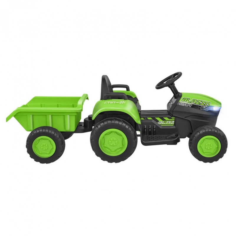 Ηλεκτροκίνητο Τρακτέρ με Καρότσα Globo Spidko R/C 12V Green