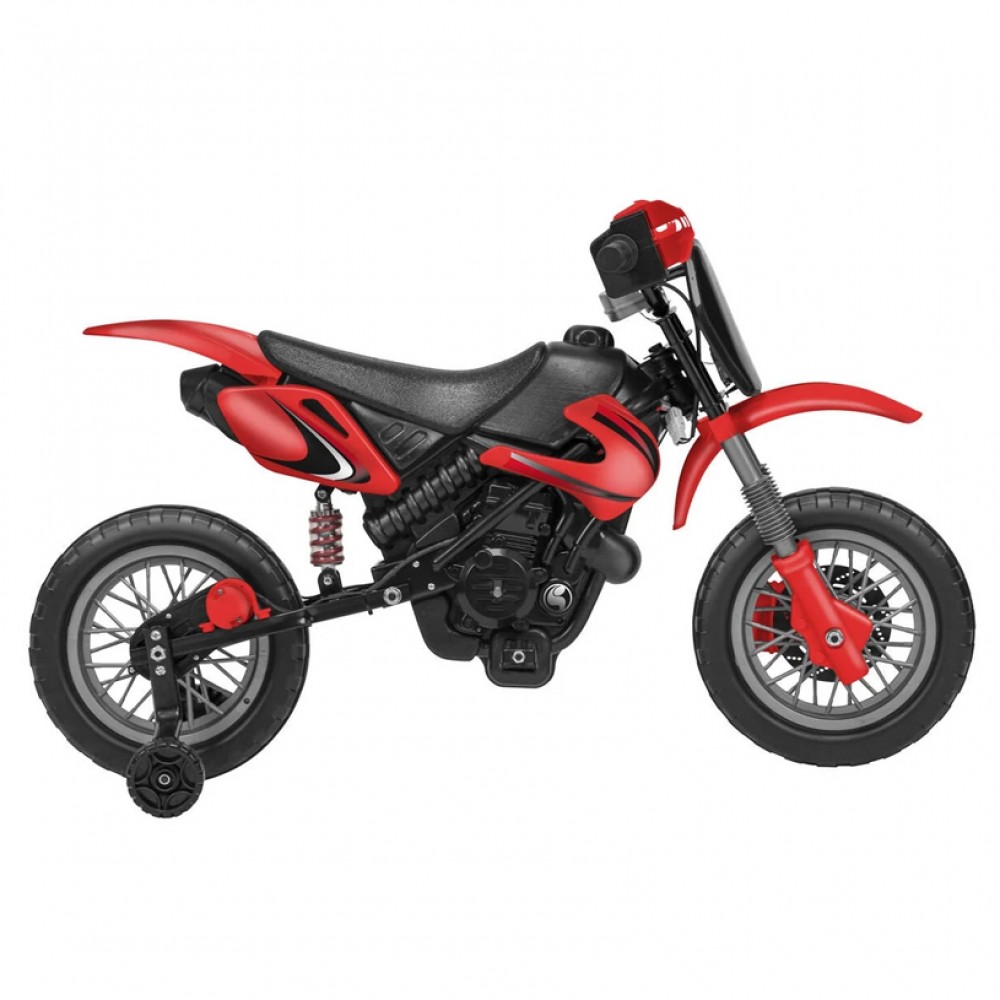 Ηλεκτροκίνητη Μηχανή Globo Moto Cross BT Li-ion 12V Red