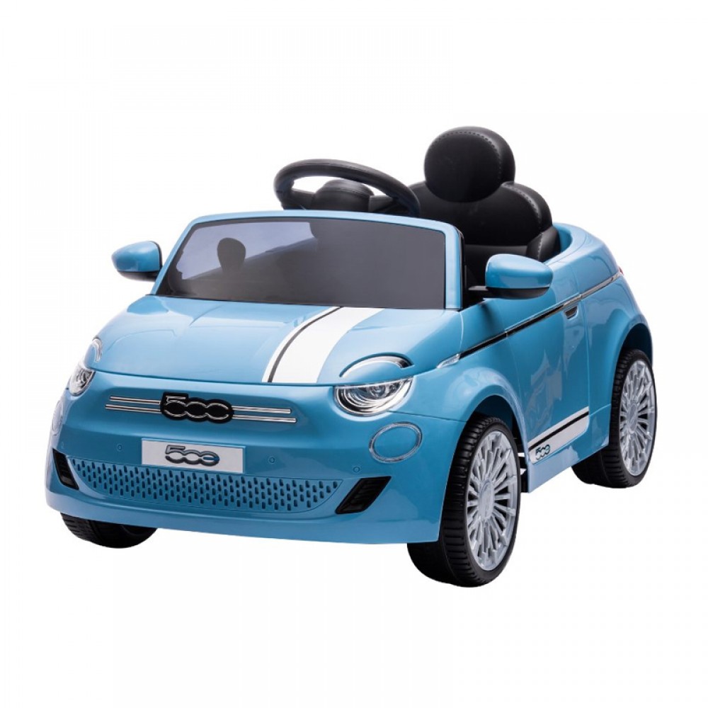 Ηλεκτροκίνητο Αυτοκίνητο Globo Fiat 500E με Τηλεχειριστήριο 12V Light Blue Ηλεκτροκίνητο Αυτοκίνητο Globo Fiat 500E με Τηλεχειριστήριο 12V Light Blue