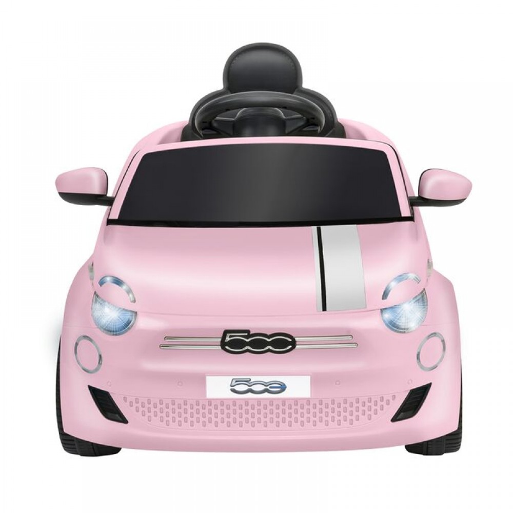 Ηλεκτροκίνητο Αυτοκίνητο Globo Fiat 500E με Τηλεχειριστήριο 12,6V Rosa Ηλεκτροκίνητο Αυτοκίνητο Globo Fiat 500E με Τηλεχειριστήριο 12,6V Rosa