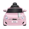 Ηλεκτροκίνητο Αυτοκίνητο Globo Fiat 500E με Τηλεχειριστήριο 12,6V Rosa Ηλεκτροκίνητο Αυτοκίνητο Globo Fiat 500E με Τηλεχειριστήριο 12,6V Rosa