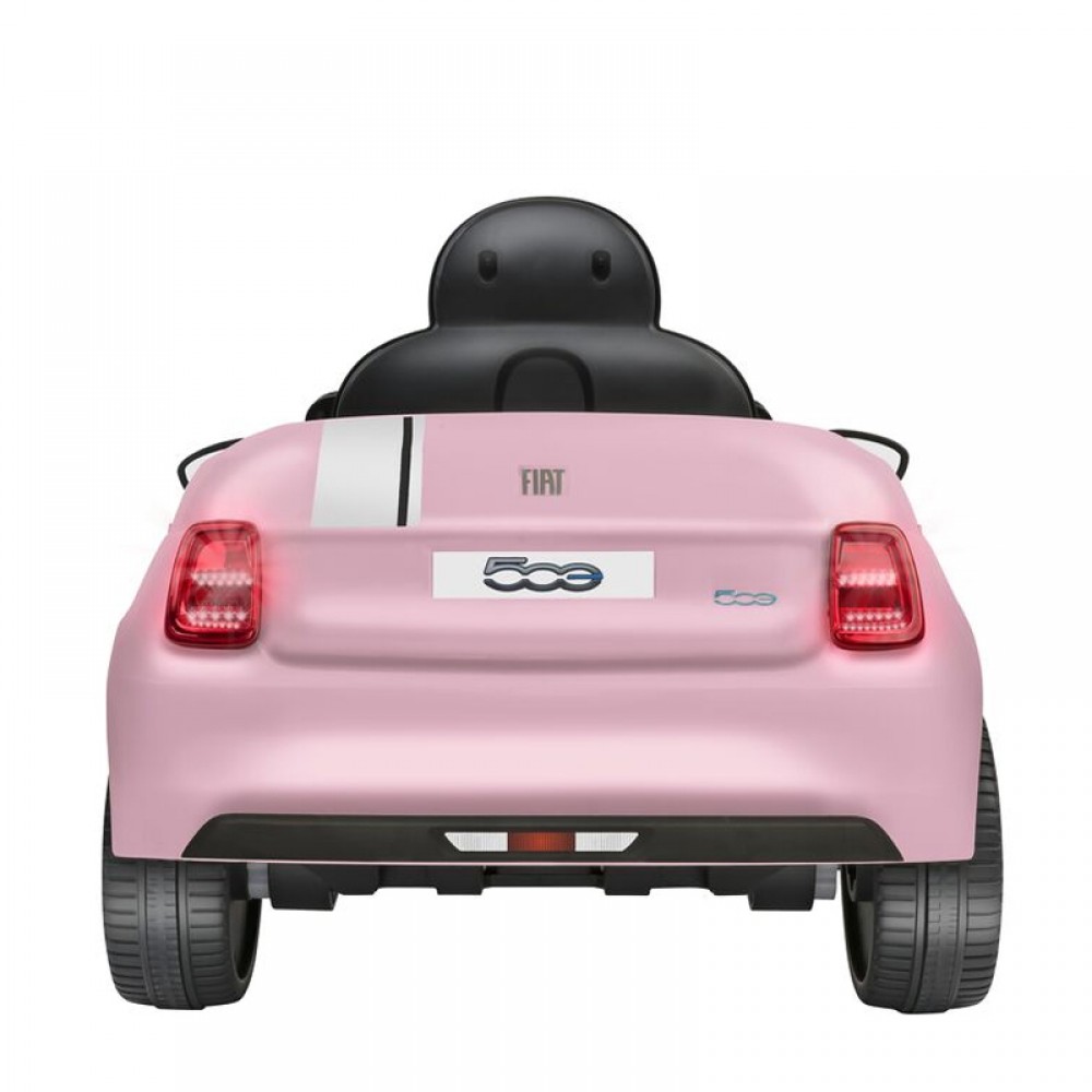 Ηλεκτροκίνητο Αυτοκίνητο Globo Fiat 500E με Τηλεχειριστήριο 12,6V Rosa Ηλεκτροκίνητο Αυτοκίνητο Globo Fiat 500E με Τηλεχειριστήριο 12,6V Rosa