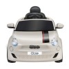 Ηλεκτροκίνητο Αυτοκίνητο Globo Fiat 500E με Τηλεχειριστήριο 12,6V Bianca Ηλεκτροκίνητο Αυτοκίνητο Globo Fiat 500E με Τηλεχειριστήριο 12,6V Bianca