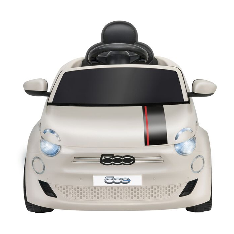 Ηλεκτροκίνητο Αυτοκίνητο Globo Fiat 500E με Τηλεχειριστήριο 12,6V Bianca