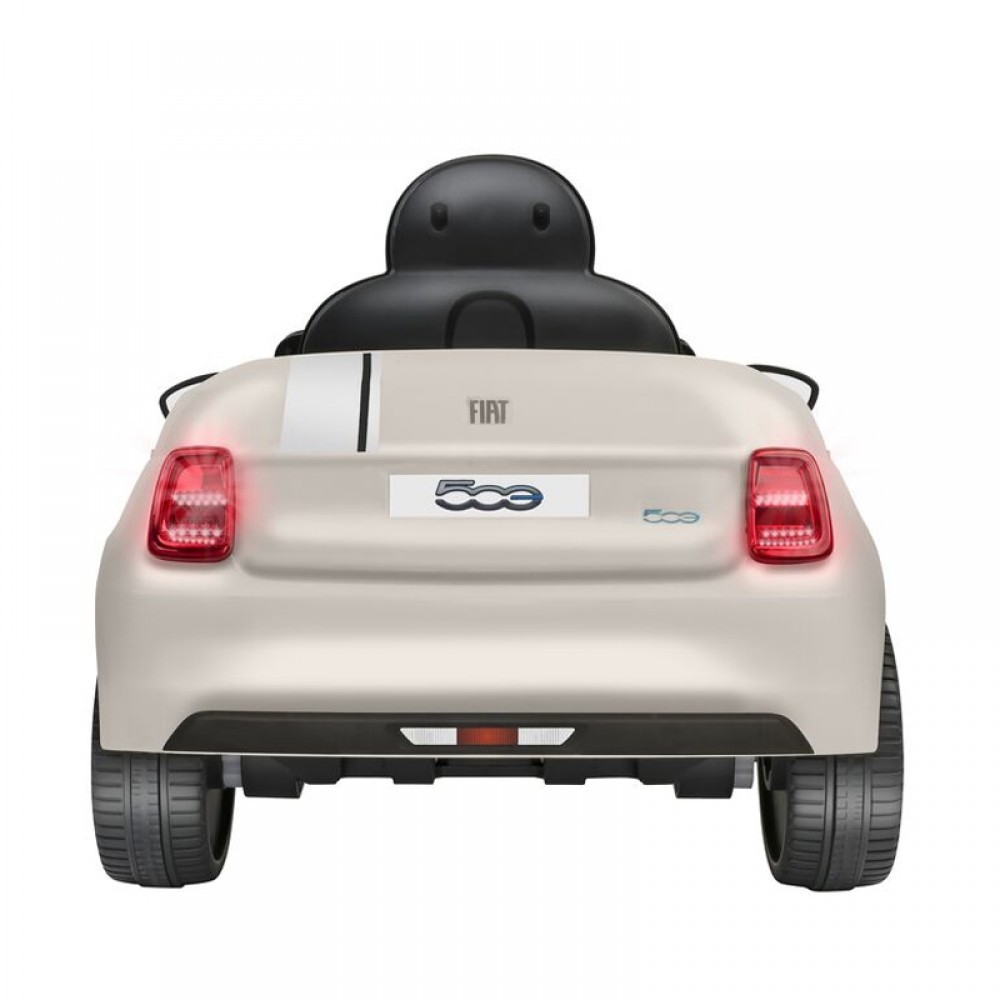 Ηλεκτροκίνητο Αυτοκίνητο Globo Fiat 500E με Τηλεχειριστήριο 12,6V Bianca Ηλεκτροκίνητο Αυτοκίνητο Globo Fiat 500E με Τηλεχειριστήριο 12,6V Bianca