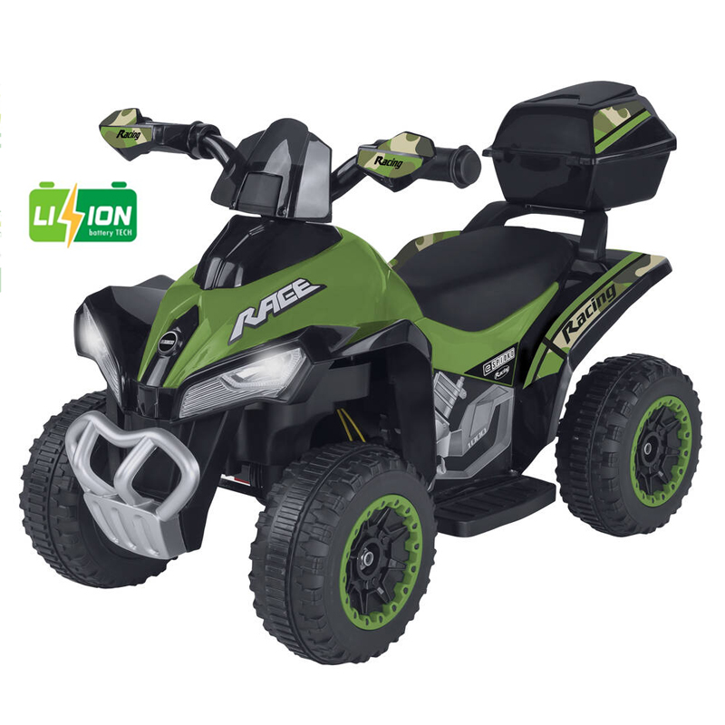 Ηλεκτροκίνητη Γουρούνα Globo Quad BT Li-Ion 8.4V Green