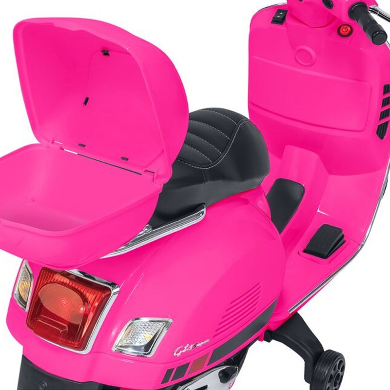 Ηλεκτροκίνητη Μηχανή Globo Vespa GTS Li-Ion 12V Pink