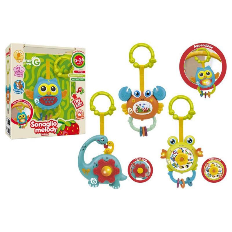 Κρεμαστό Παιχνίδι Globo Vitamina G Musical Animal