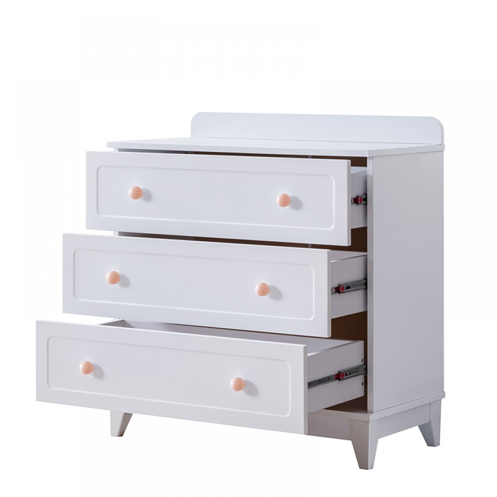 Συρταριέρα Gumus Bebe Berlin White