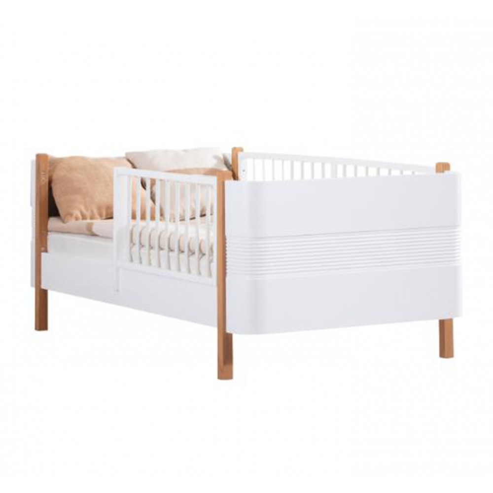 Κρεβάτι μετατρεπόμενο σε προεφηβικό Gumus Bebe Perla Oak/White