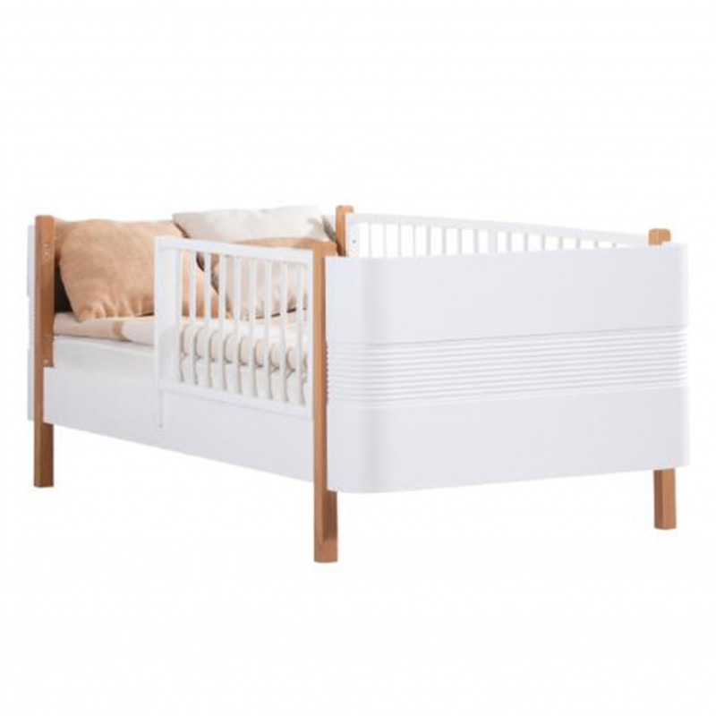 Κρεβάτι μετατρεπόμενο σε προεφηβικό Gumus Bebe Perla Oak/White