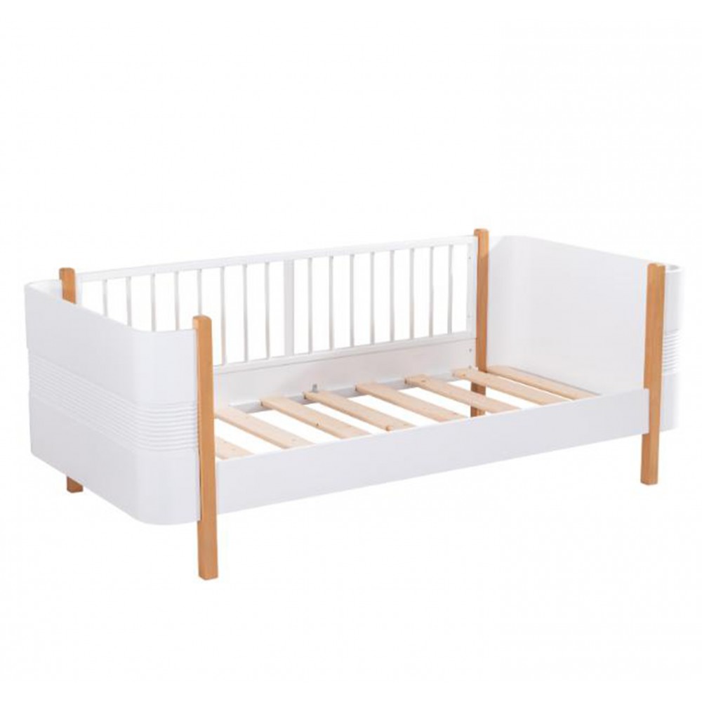 Κρεβάτι μετατρεπόμενο σε προεφηβικό Gumus Bebe Perla Oak/White