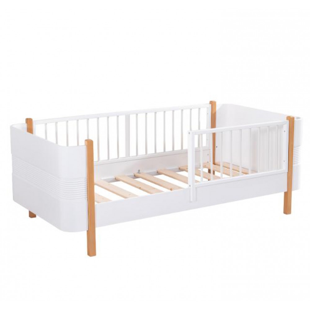 Κρεβάτι μετατρεπόμενο σε προεφηβικό Gumus Bebe Perla Oak/White