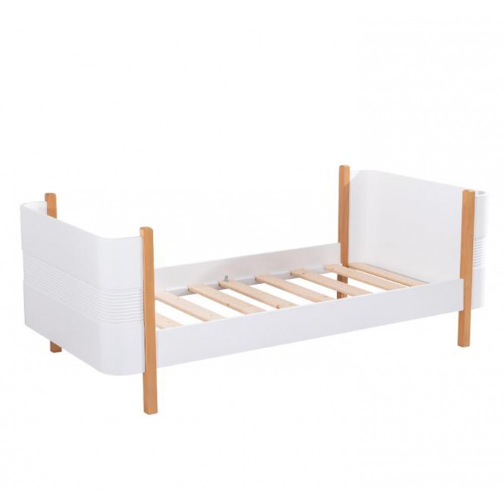Κρεβάτι μετατρεπόμενο σε προεφηβικό Gumus Bebe Perla Oak/White