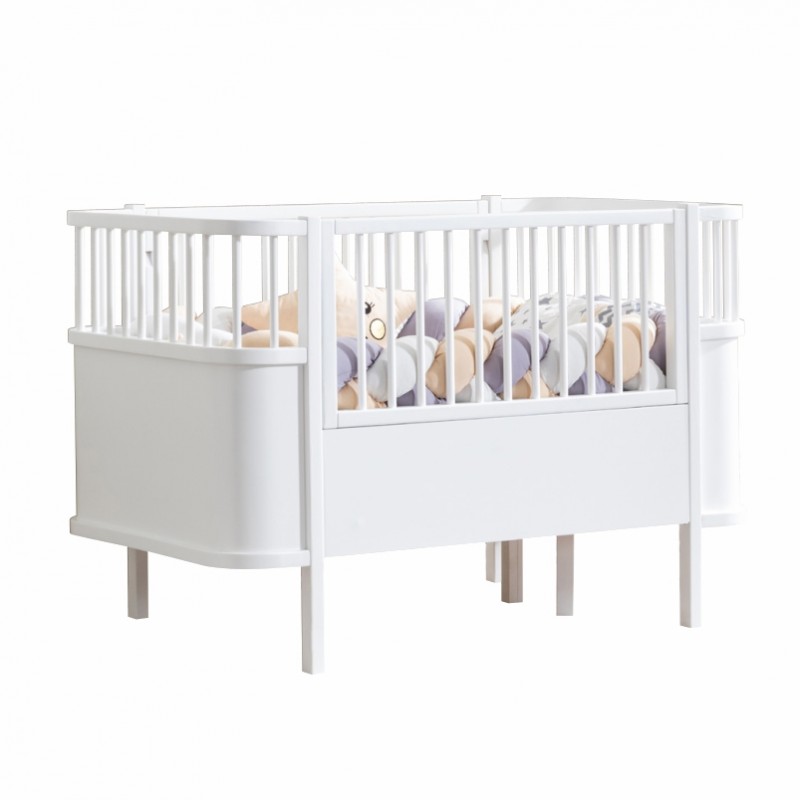 Κρεβάτι μετατρεπόμενο σε προεφηβικό Gumus Bebe Yildiz/White