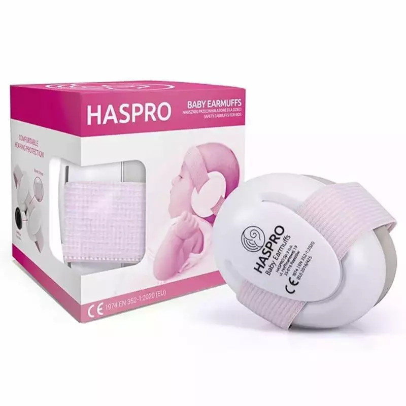 Ακουστικά Προστασίας Βρεφών Haspro Pink