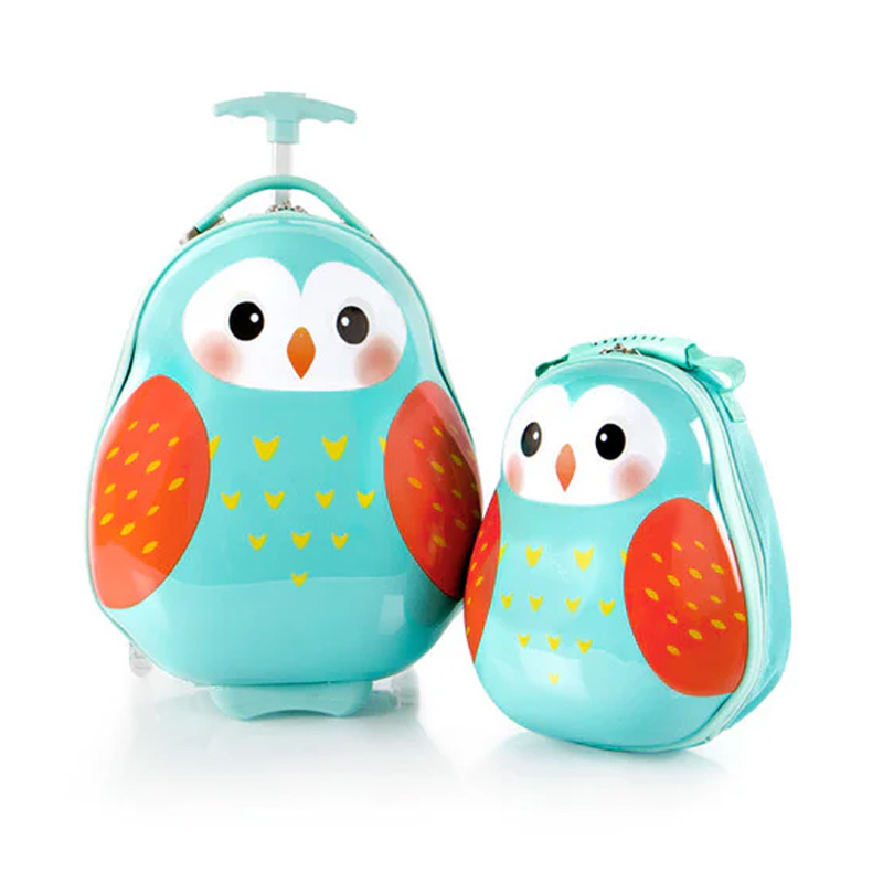 Σετ ταξιδιού Βαλίτσα/Backpack Travel Tots Owl