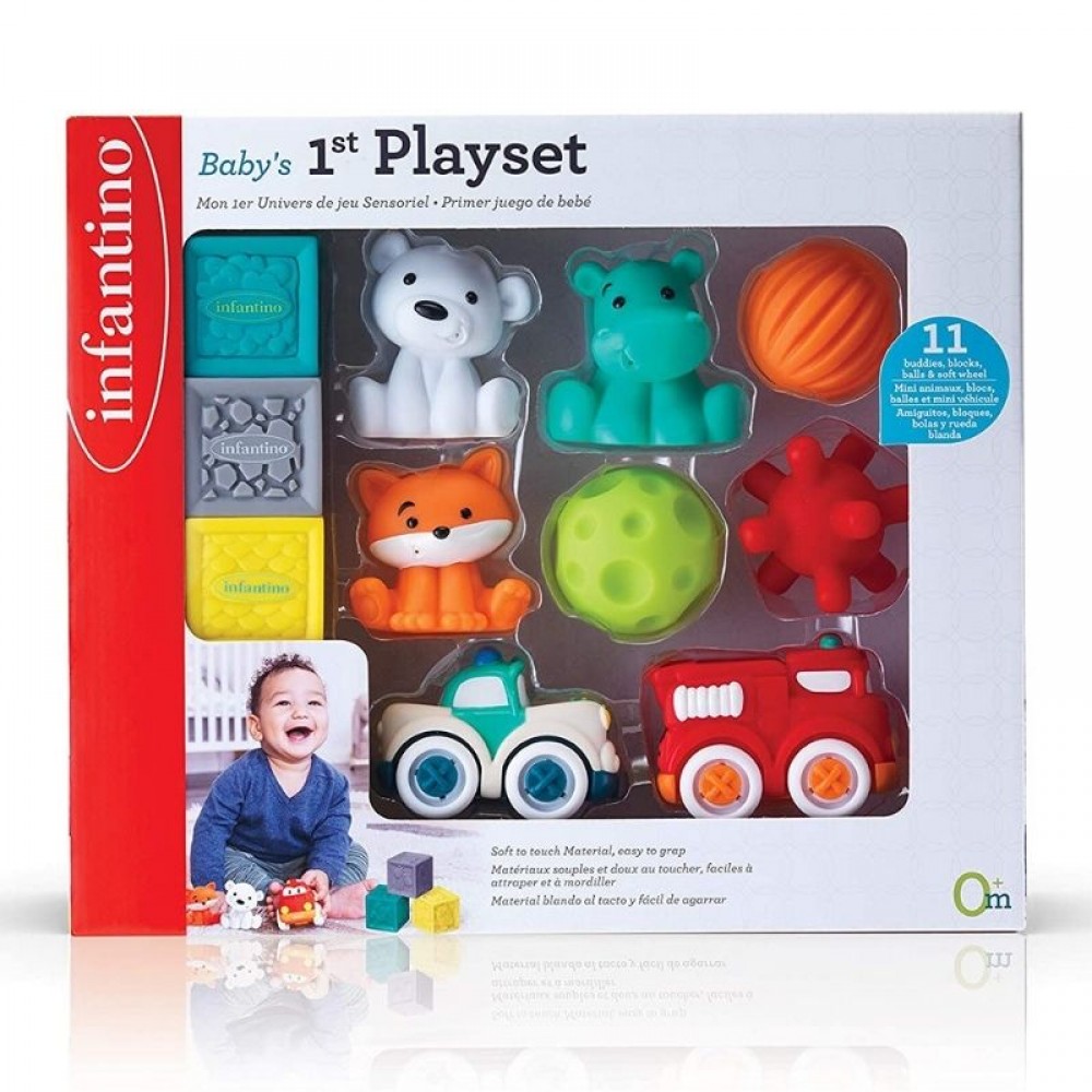 Παιχνίδι Δραστηριοτήτων Infantino Baby's 1st Playset