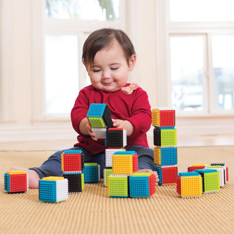 Εκπαιδευτικό Παιχνίδι Infantino Press & Stay Sensory Blocks™