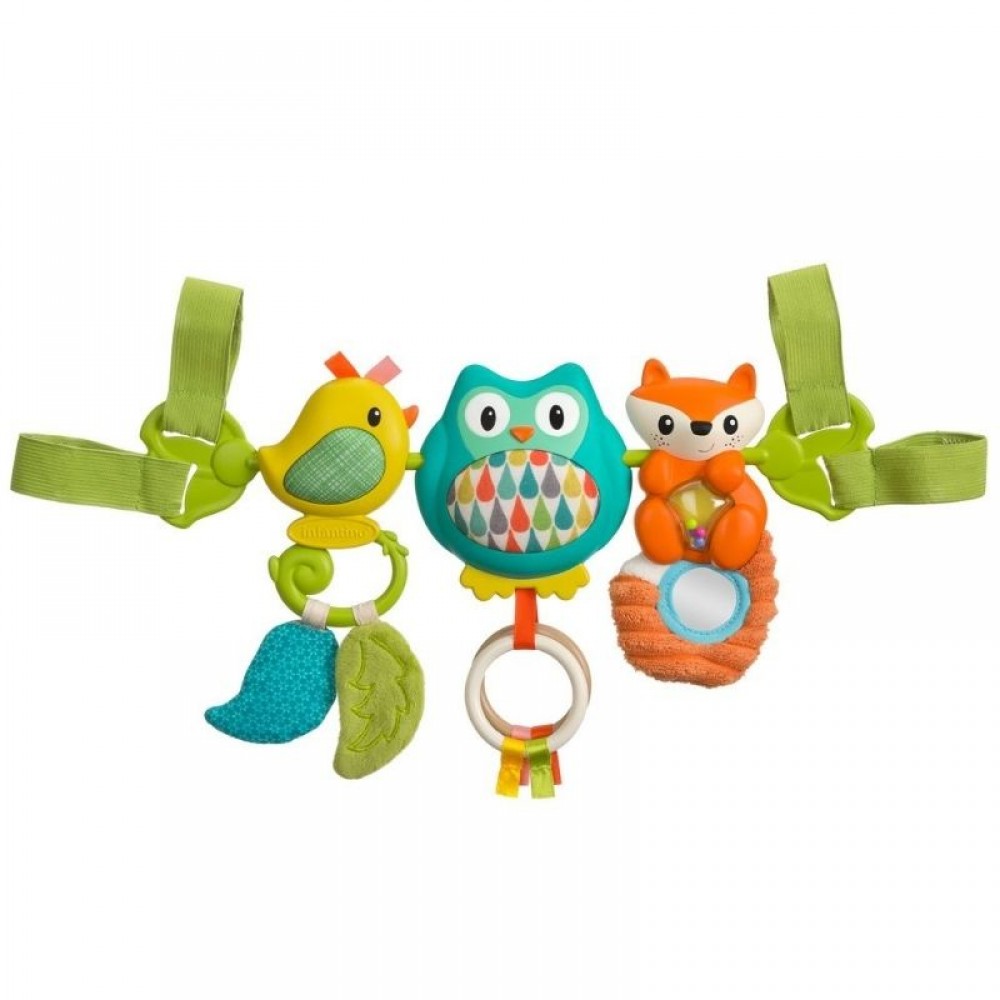 Μπάρα Παιχνιδιών Infantino Musical Travel Activity Toy