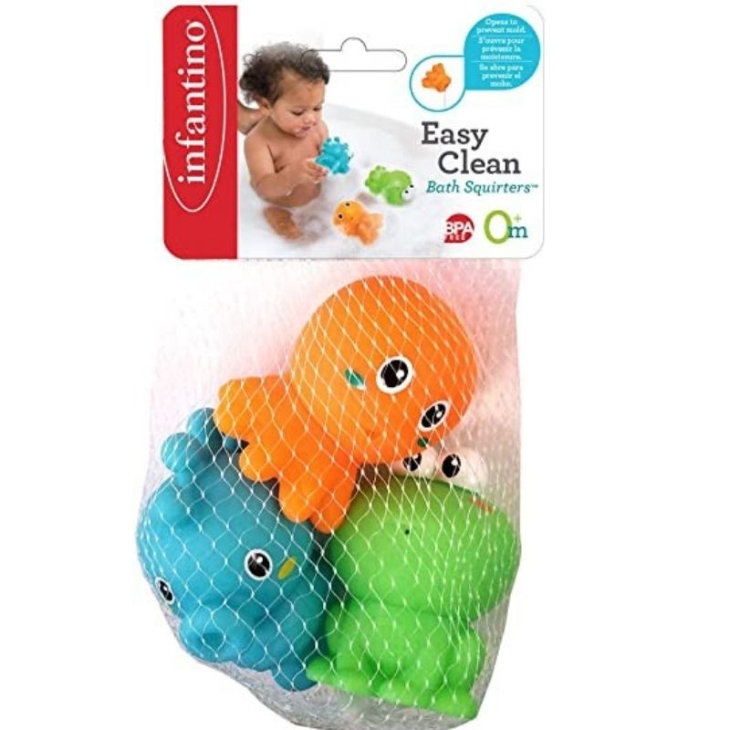 Παιχνίδι Μπάνιου Infantino Easy Clean Bath Squirters