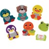 Παιχνίδι Μπάνιου Infantino Mix &amp; Match Bath Sticker Pals