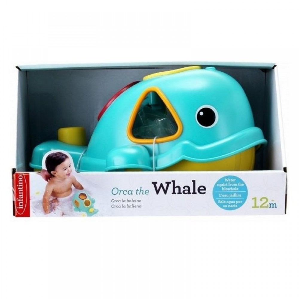 Παιχνίδι Μπάνιου Infantino Orca The Whale