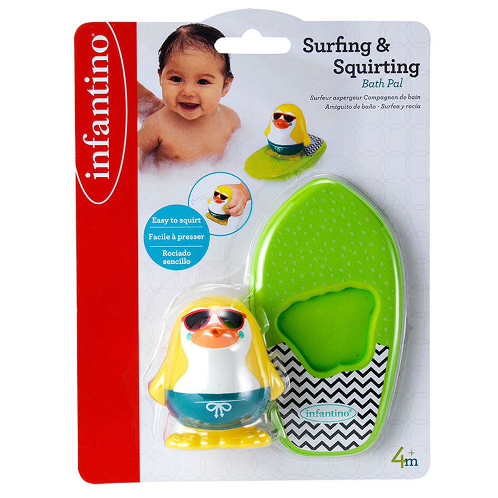 Παιχνίδι Μπάνιου Infantino Surfing &amp; Squirting Bath Pal