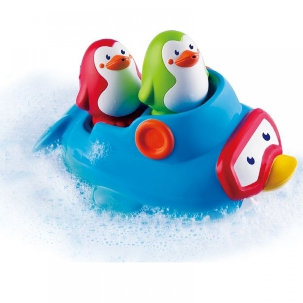 Παιχνίδι Μπάνιου Infantino Squirt'N Sail Penguin