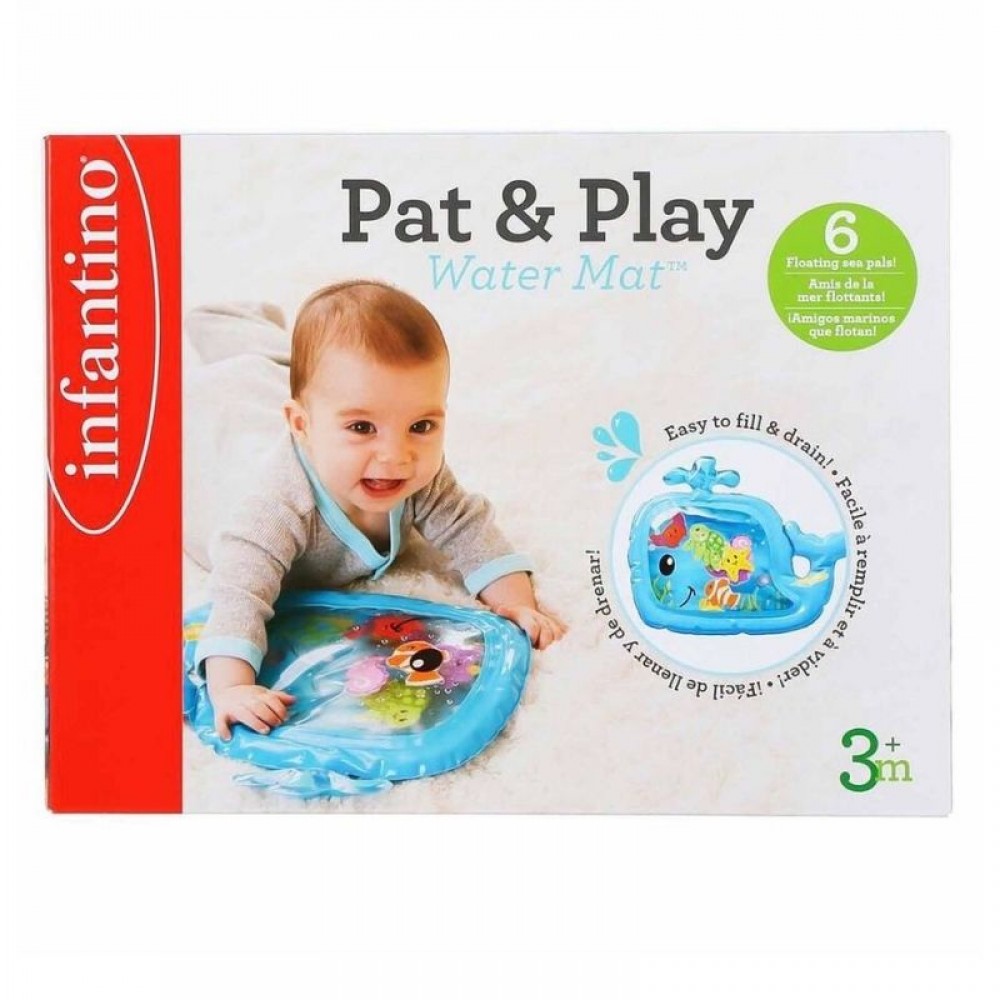 Παιχνίδι Δραστηριοτήτων Infantino Pat &amp; Play Water Mat