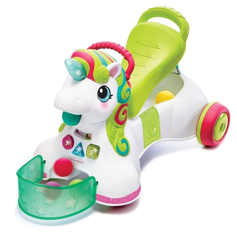 Στράτα Infantino 3 in 1 Sit Walk Ride Unicorn