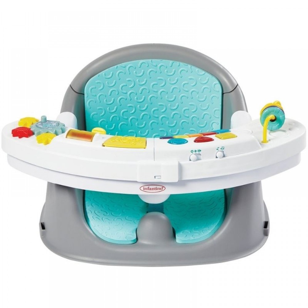 Κάθισμα Φαγητού Infantino Music &amp; Lights 3 in 1 Discovery Seat &amp; Booster