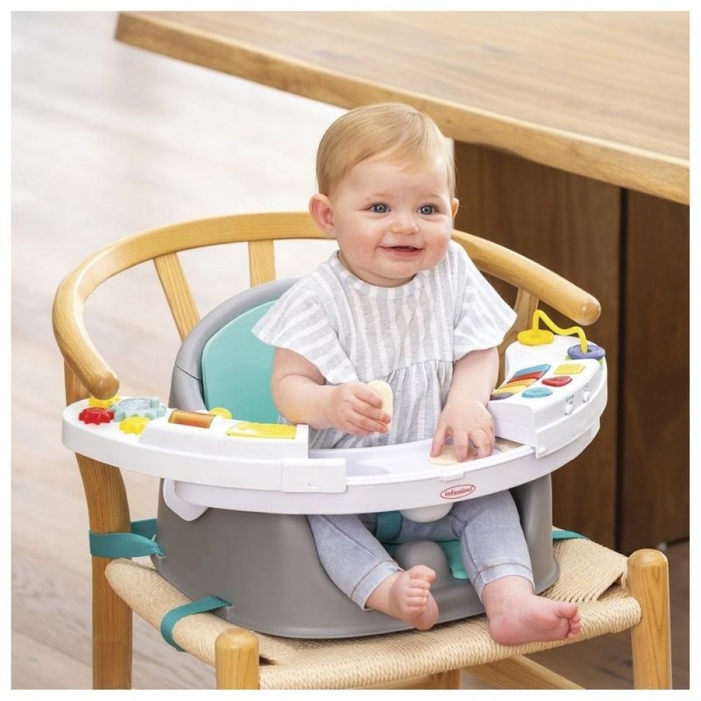 Κάθισμα Φαγητού Infantino Music &amp; Lights 3 in 1 Discovery Seat &amp; Booster