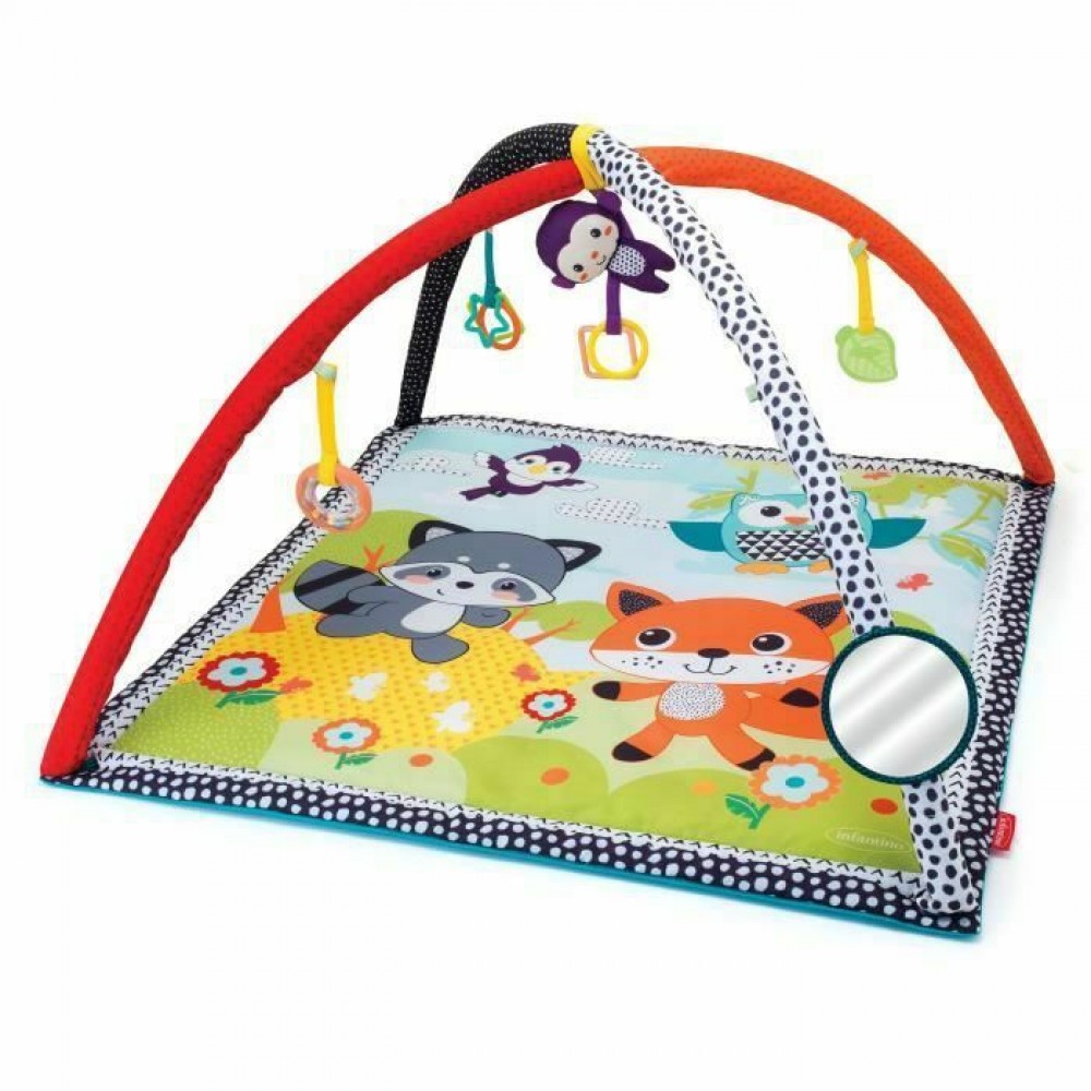 Γυμναστήριο Infantino Safari Activity Gym &amp; Play Mat