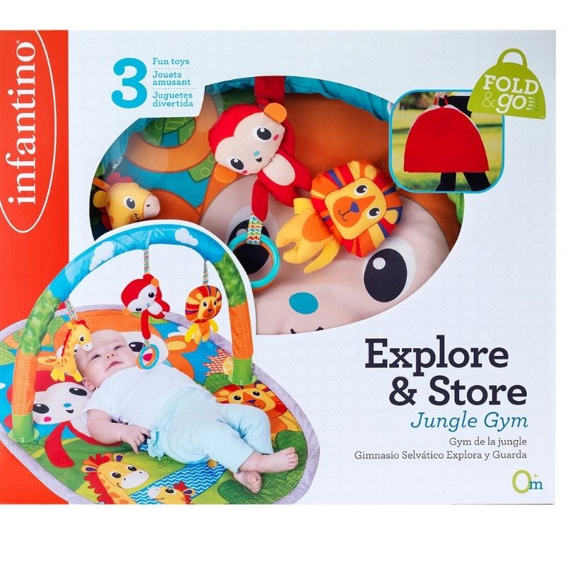 Χαλάκι Δραστηριοτήτων Infantino Explore & Store Jungle 