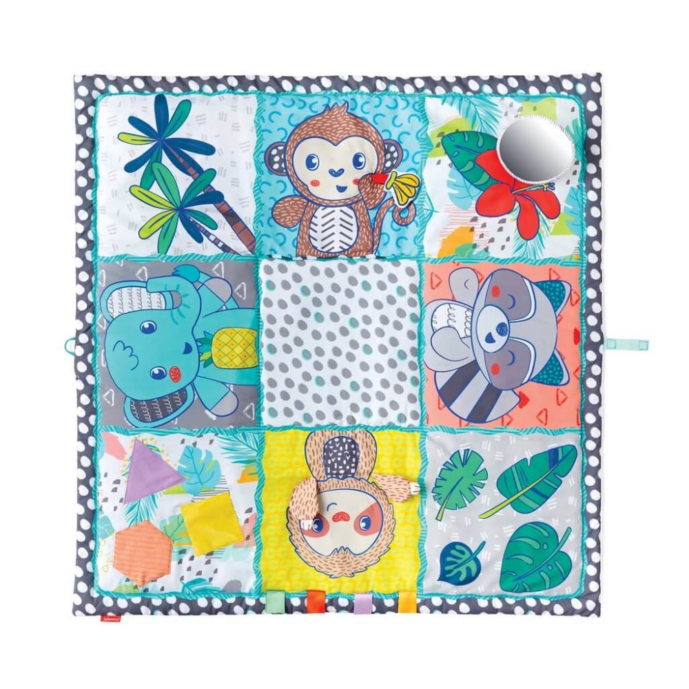 Χαλάκι Δραστηριοτήτων Infantino Giant Sensory Mat With Handle