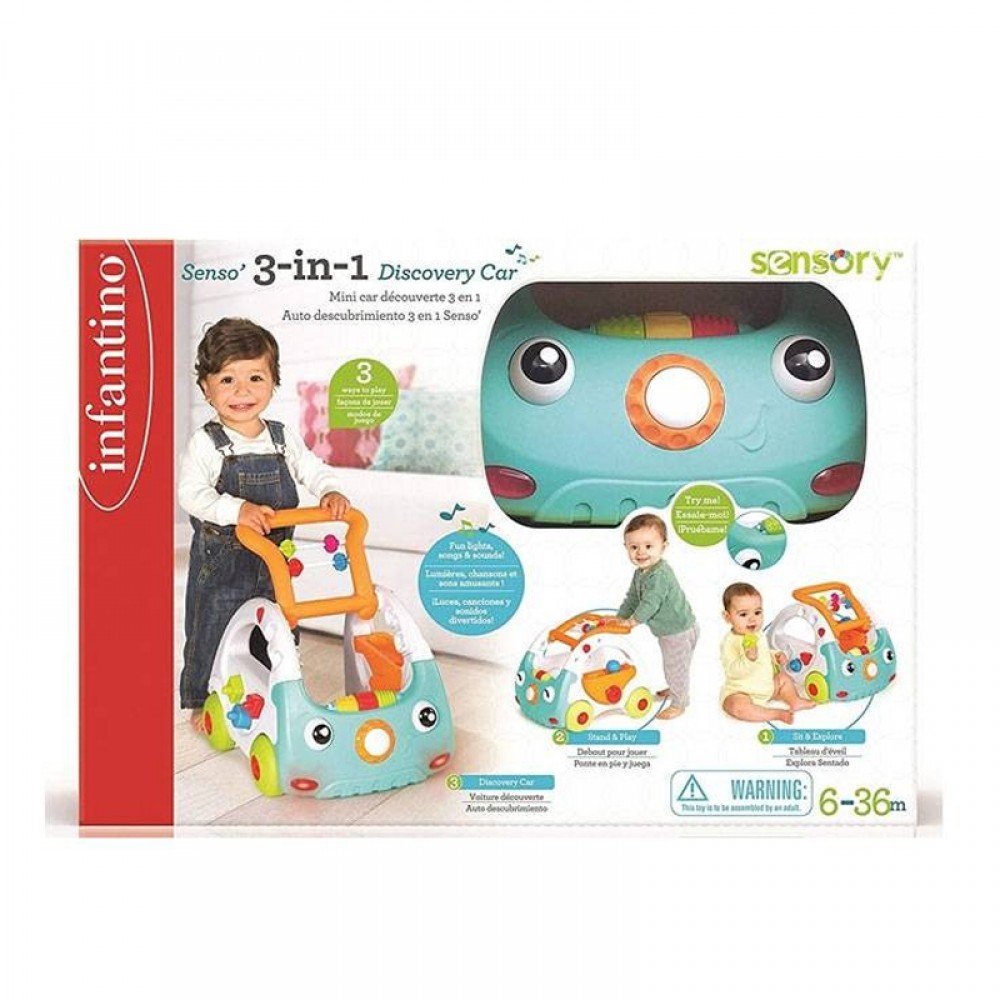 Στράτα Infantino Senso 3in1 Discovery Car