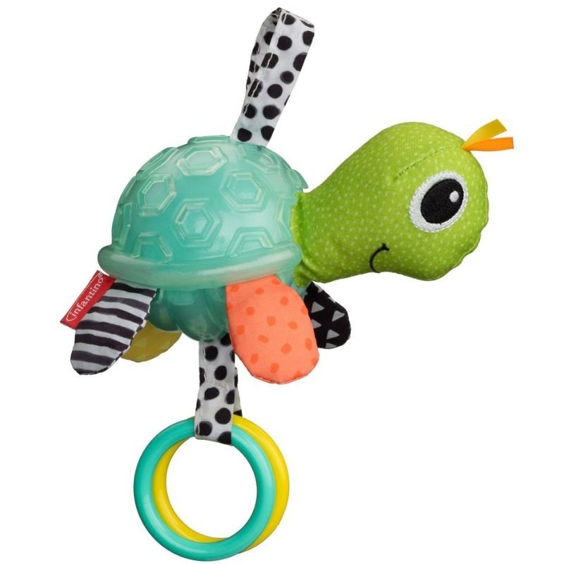 Κρεμαστό Παιχνίδι Infantino Textured Sensory Pal Turtle