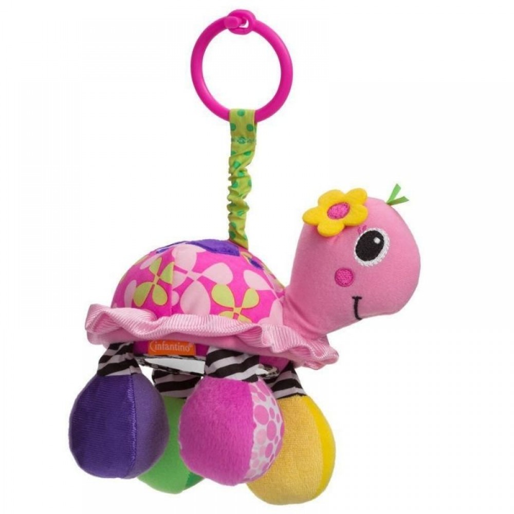 Κρεμαστό Παιχνίδι Infantino Turtle Mirror Pal Sparkle