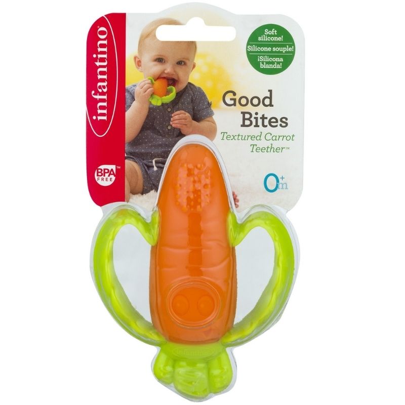 Μασητικό Infantino Good Bites Carrot Teether