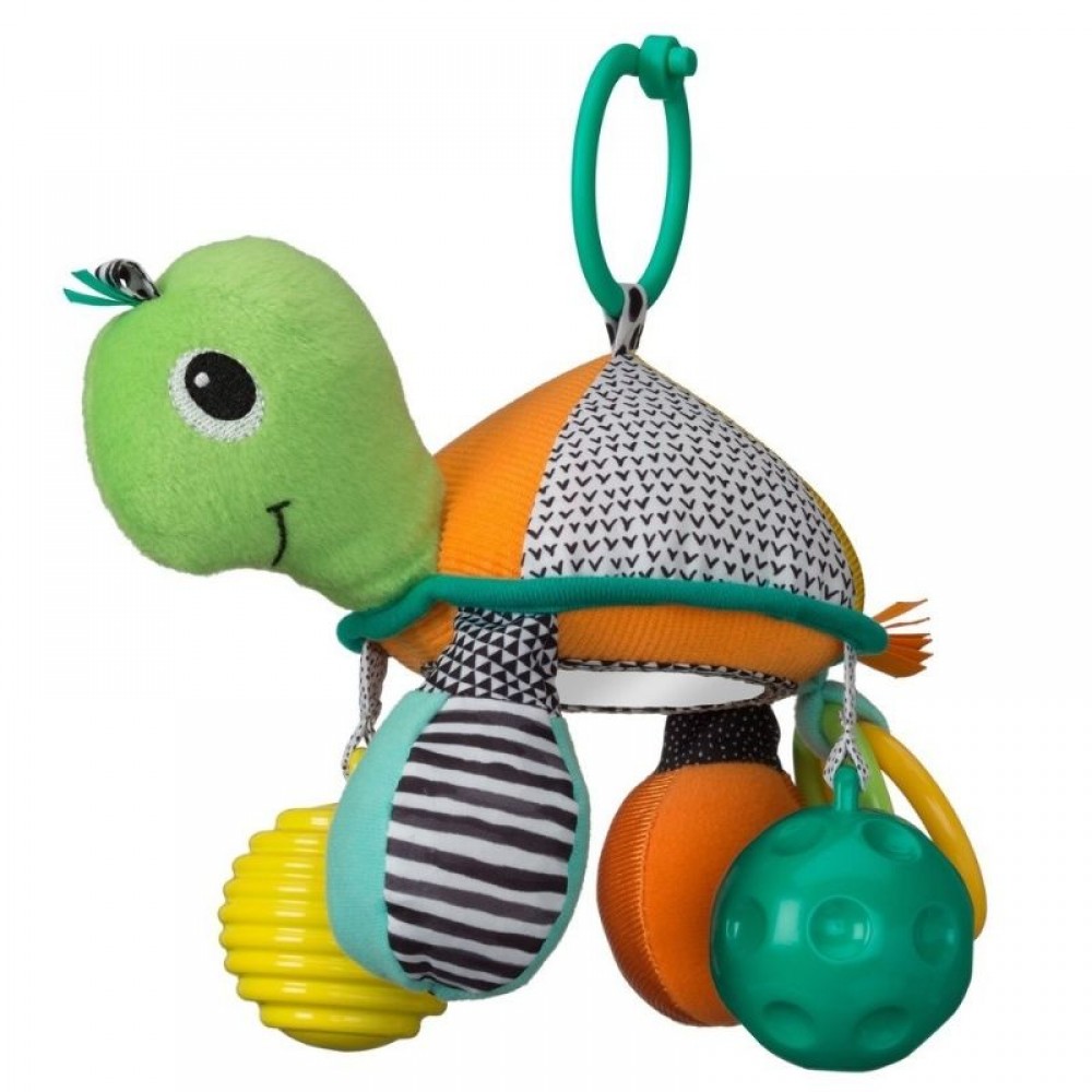 Κρεμαστό Παιχνίδι Infantino Turtle Mirror Pal Green