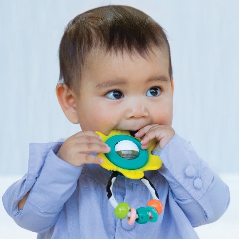 Κουδουνίστρα / Μασητικό Οδοντοφυΐας Infantino Spin Rattle Teether