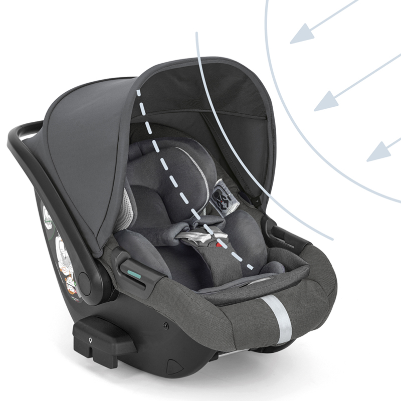 Κάθισμα Αυτοκινήτου Inglesina Darwin Infant Recline Upper Black