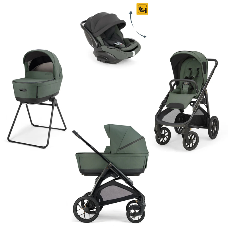 Πολυκαρότσι Inglesina Aptica XT Quattro Taiga Green / Chassis Black / DRW-RC Evo (2026)