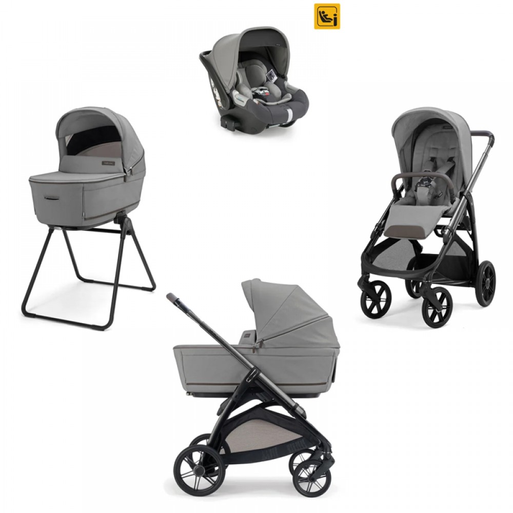 Πολυκαρότσι Inglesina Aptica Quattro Crystal Grey / Litio Black / DRW (2026)